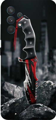 BUGGU SAMSUNG GALAXY M32 5G Mobile Skin(Ultra Super Killer Knife Skin With High Matte Finish.)
