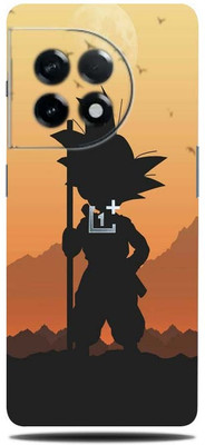 TJ CREATION OnePlus 11R 5G Mobile Skin(Ultra Super Goku SunSet With High Matte Finish.)