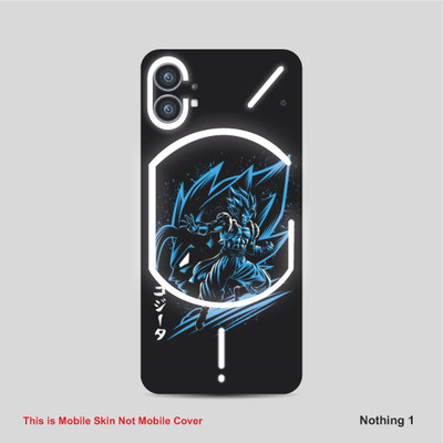 VYBE The Smart Choice Nothing 1 Goku Mobile Skin Mobile Skin(Dark Blue B4)