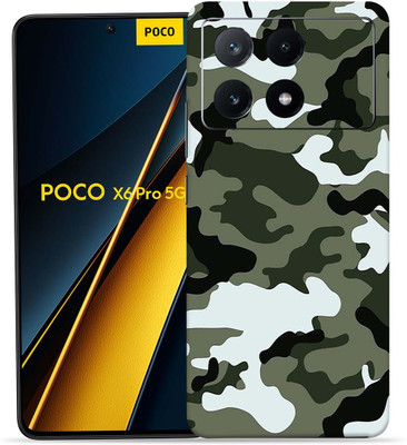 Satisfactory Poco X6 Pro 5G, Camo Winter, OggyBaba Mobile Skin(Multicolor)
