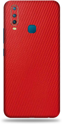 TJ CREATION Vivo U10, vivo u10 Mobile Skin(Ultra Super Red Carbon Fiber Skin With High Matte Finish., Mobile Skin (Back+Side+Camera))