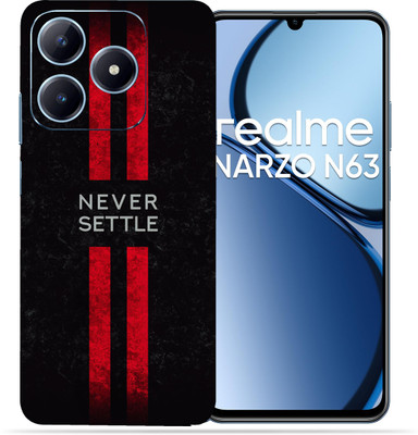 OggyBaba OggyBaba Realme Narzo N63 Mobile Skin(Never settle)