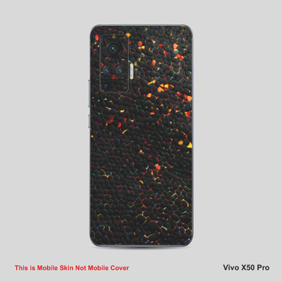 VYBE The Smart Choice Vivo X50 Pro Pattern Mobile Skin Mobile Skin(Multi ColourCI1)