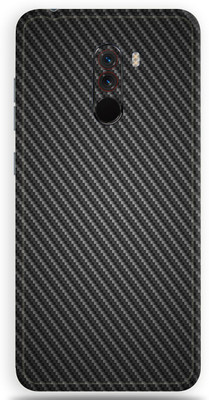 TJ CREATION POCO F1, POCO F1 Mobile Skin(Ultra Super Black Carbon Fiber Skin With High Matte Finish., Mobile Skin (Back+Side+Camera))