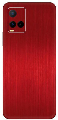 Vcare GadGets Y21 G Mobile Skin(Dark Red Brushed)