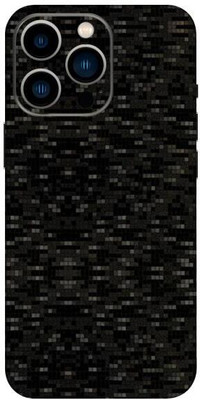 QKVR iPhone 13 Pro Mobile Skin(Black)
