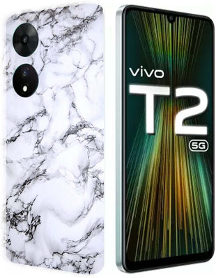 BUGGU Vivo T2 5G Mobile Skin(Ultra Super MARBLE Skin With High Matte Finish.)