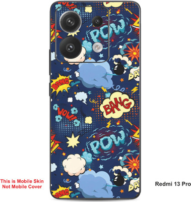 VYBE The Smart Choice Redmi 13 Pro Pow Embossed Mobile Skin(Glacier Blue A1)