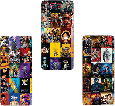 wrap craft HUAWEI HONOR X9A 5G COMBO(PACK OF 3)Camera&Back Protector Premium Vinyl Mobile Skin(Multicolor)