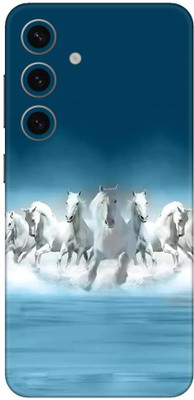 aadia Designed For Samsung S24 PLUS (5G) | Vinyl Decal Sticker (Only Back) Mobile Skin(Multicolor)