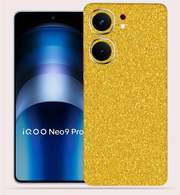 OggyBaba Vivo Iqoo Neo 9 Pro 5g Mobile Skin(Golden Gliter)