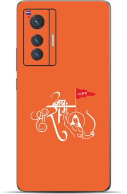 VYBE Vivo X70 Shree Ram Mobile Skin Mobile Skin(Burnt Sienna 39)