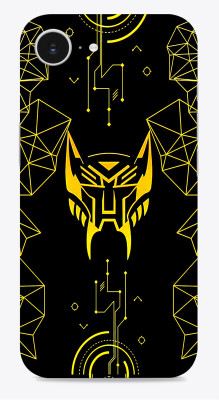 SkinoMania iPhone 16e Premium Vinyl Mobile Skin (Multicolor) Mobile Skin(Bumble Bee)