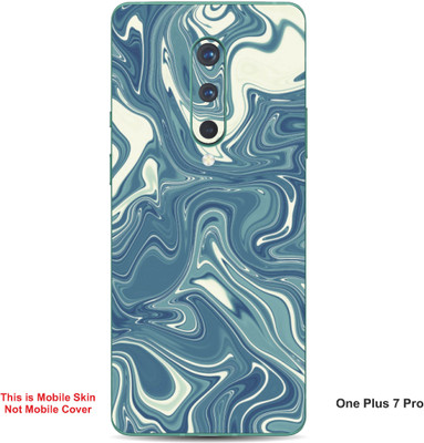 VYBE The Smart Choice One Plus 7 Pro Abstract Embossed Mobile Skin(Vanilla A1)