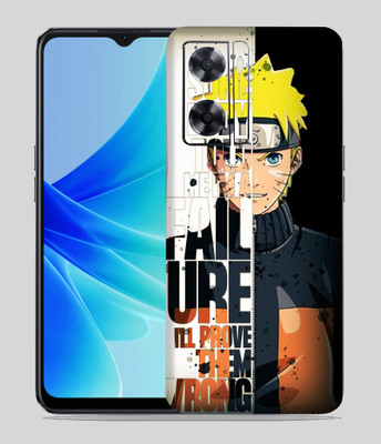 SkinoMania Oppo A57 Mobile Skin(Multicolor Anime-quotes)