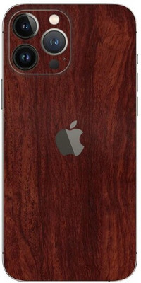Orgic India iPhone 13 Pro Mobile Skin(Dark Wood)