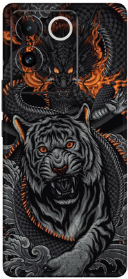 SKINADDA VIVO IQOO Z7 PRO 5G Premium Vinyl Mobile Skin(Multicolor)