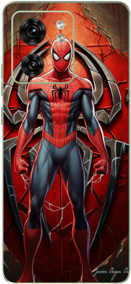 mehra Motorola Edge 40 Neo Spiderman 3D Premium Full Back & Side Coverage Theme Mobile Skin(Multicolor)