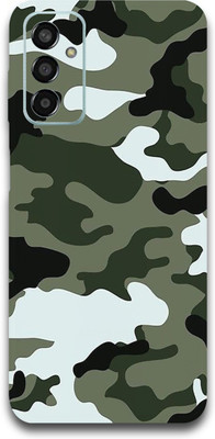 BUGGU Samsung Galaxy F13 Mobile Skin(Camouflage Military Winter Skin With High Matte Finish.)