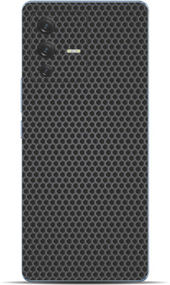 VYBE Vivo V23 Pro Honeycomb Mobile Skin Mobile Skin(Davy's Gray 32)