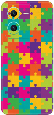 aadia ® VIVO V25 5G PRINTED VINYL WRAP DECAL LAMINATION STICKER (MATTE) Mobile Skin(Multicolor)