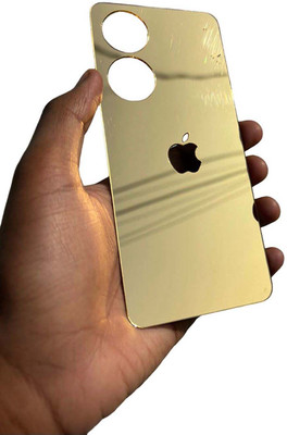TWUAOP VIVO T2 5G MOBILE SKIN ACRYLIC SHEET MIRROR BACK PANNEL Mobile Skin(Gold)