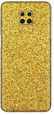 Vcare GadGets Redmi Note 9s Mobile Skin(Glitter Gold)