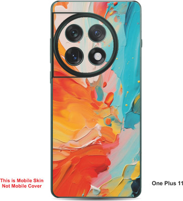 VYBE The Smart Choice One Plus 11 Art Embossed Mobile Skin(Halloween A11)