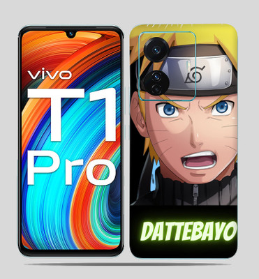 SkinoMania Vivo T1 Pro (5g) Mobile Skin(naruto Multicolor Mobile skin)
