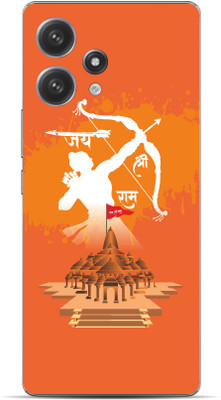 VYBE The Smart Choice Redmi 12 Shree Ram Mobile Skin Mobile Skin(Sandy Brown 20)