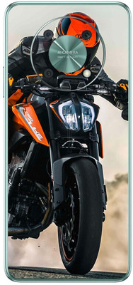 FCS Huawei nova Y90 Printed Back skin Mobile Skin(Bike)