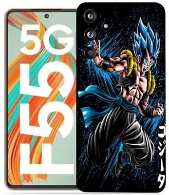 OggyBaba Samsung Galaxy F55 5g Mobile Skin(Blue Gogeta)