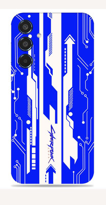 WeCre8 Skin's Samsung Galaxy M35 5G Mobile Skin(Blue Cyberpunk)