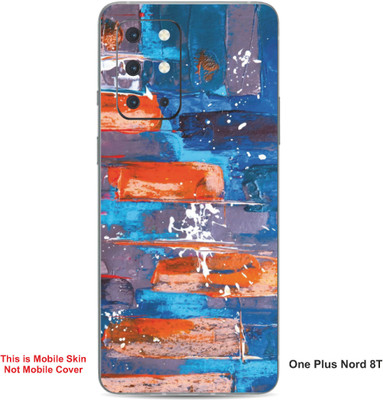 VYBE The Smart Choice One Plus Nord 8T Art Embossed Mobile Skin(Picton Blue A16)