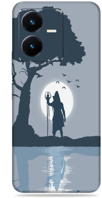 SkinoMania Vivo Y22 Mobile Skin(Multicolor Lord Shiva)