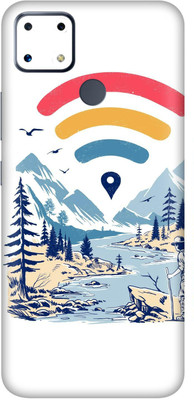 AMTHA AMTHA Realme C25 Premium Vinyl Mobile Skin(Multicolor)