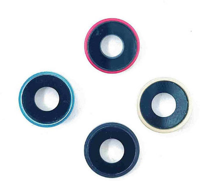 Spares4ever iPhone XR Blue with Frame Blue iPhone XR Blue Camera Lens Glass