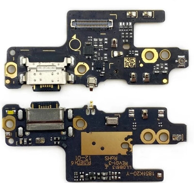 Kraze4blaze (M1908C3JHCBD) Xiaomi Redmi Note 8 (Charging CC patta Charging Flex Board) Charging PCB Complete Flex