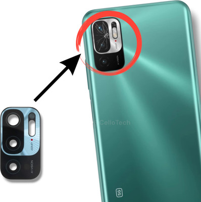 CELLO TECH M2103K19I Mi Redmi Note 10T 5G (Real Back Camera lens Glass) Camera Lens Glass