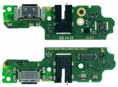 Sandreezz (INX6816CBD) Infinix Hot 12 Play (X6816) (Charging CC patta Charging Flex Board) Charging PCB Complete Flex