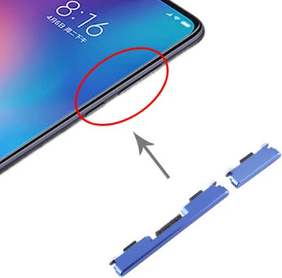 imbi Side Key M1902F1G Blue Xiaomi Mi 9 Power ON/OFF Button