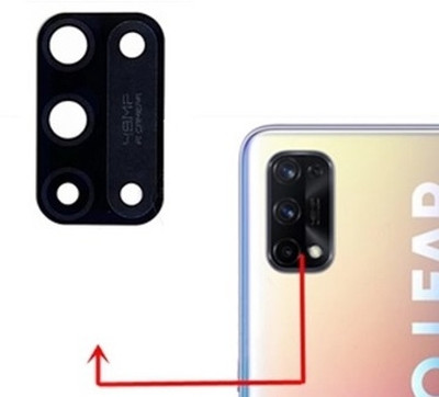 Kraze4blaze (RMX2176) Realme X7 (Real Back Camera lens Glass) Camera Lens Glass