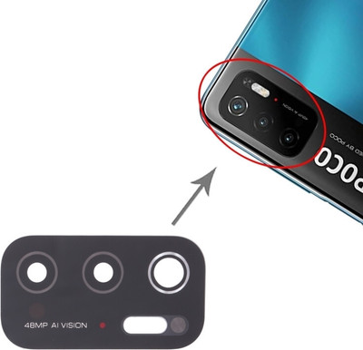 Galaxpare M3PRO5G POCO M3 PRO 5G Camera Lens Glass