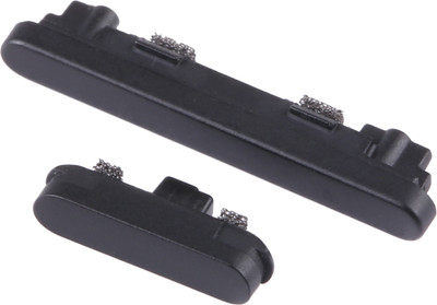 Spares4ever Google Pixel 6A Black Outer Button Side Keys Volume Power ON/OFF Button
