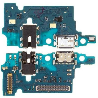 Purplesavvy Charging Connector board Flex For Samsung Galaxy M51 Charging PCB Complete Flex