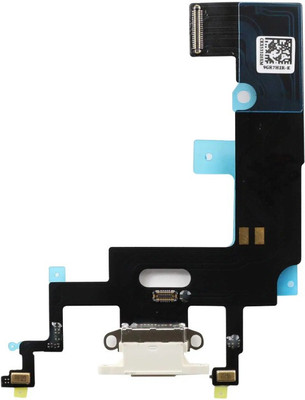 SPAREWARE Apple iPhone XR : White Apple iPhone XR : White Charging Connector Flex cable