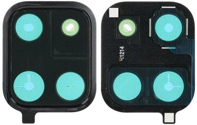 Spares4ever Samsung Galaxy Note 10 Lite Black with Frame Black Galaxy Note 10 Lite Black Camera Lens Glass