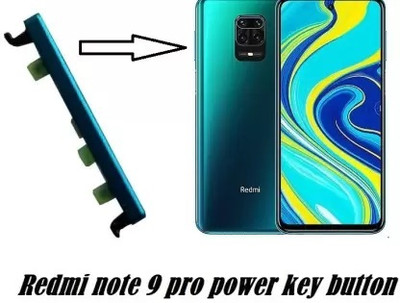 RODIAN VOLUME KEY OUT SIDE BUTTON REDMI NOTE 9 PRO/ NOTE 9 PRO MAX Power ON/OFF Button