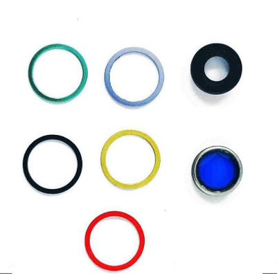 Ufixit i-Phone 11 Yellow with Frame Yellow iPhone 11 Yellow Camera Lens Glass