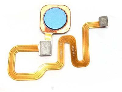SPAREWARE MK-FINGER-15 Redmi MI Note 6 Pro - Blue Fingerprint Sensor Flex cable